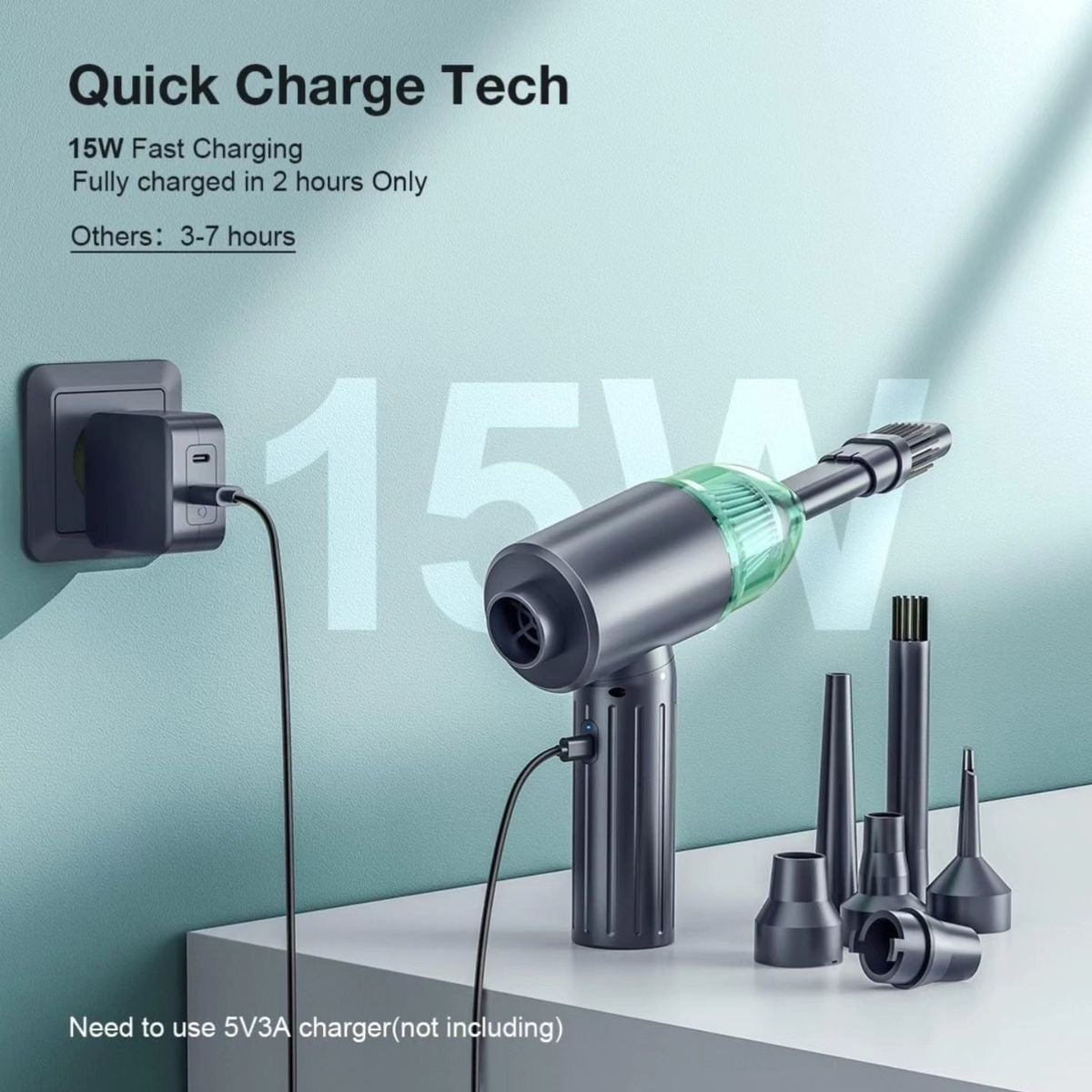 3 in 1 portable vacuum cleaner