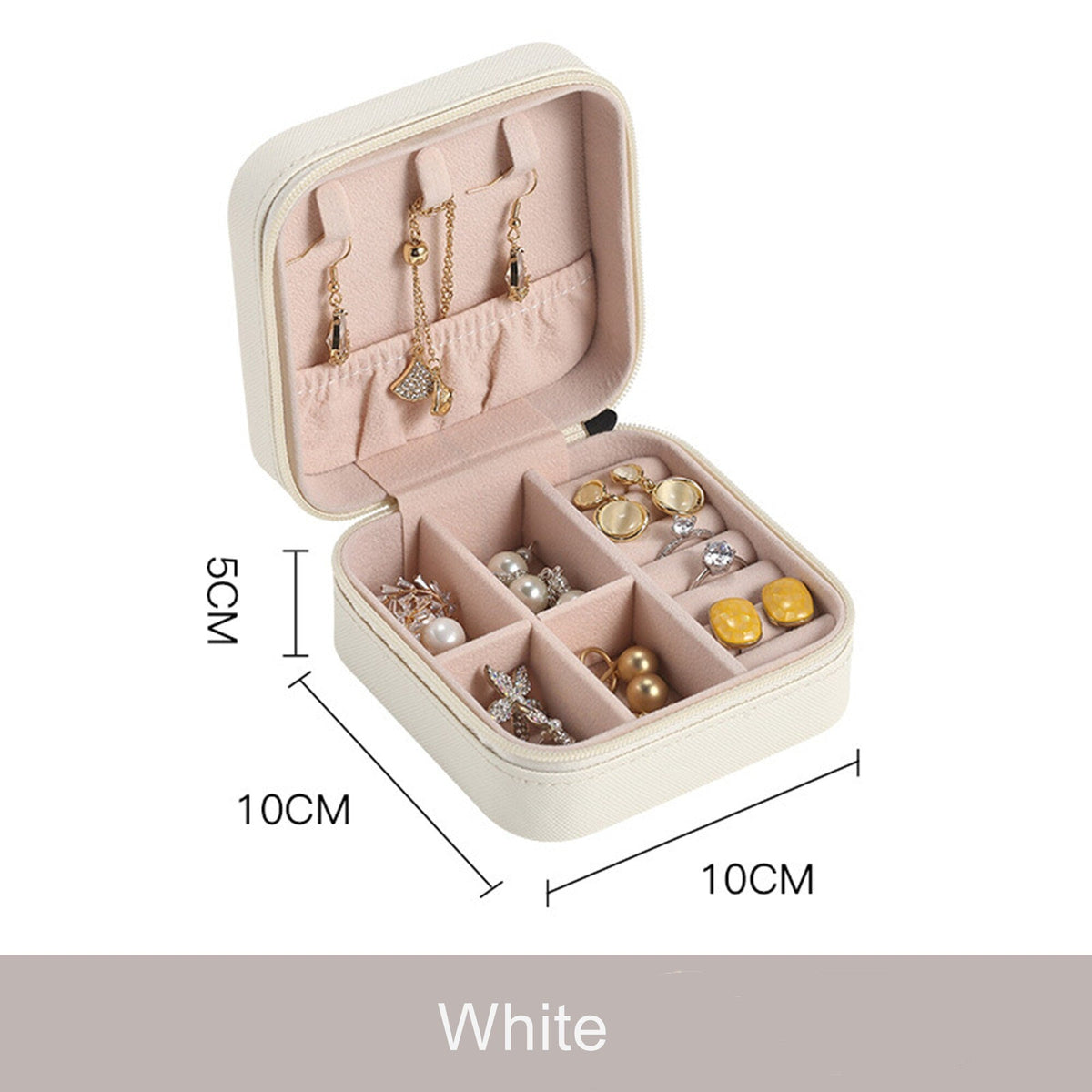 Portable Travel Jewellery Organizer Box