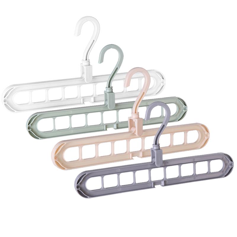 9-Port Smart Closet Organizer Hanger – Space Saver