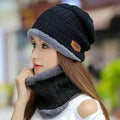 Coral Fleece Scarf Hats Winter Beanies Soft For Women Store