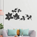 Flower Lines Wooden Wall Decoration Store