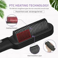 Hair Straightener Iron Brush Straight Hair Comb Store