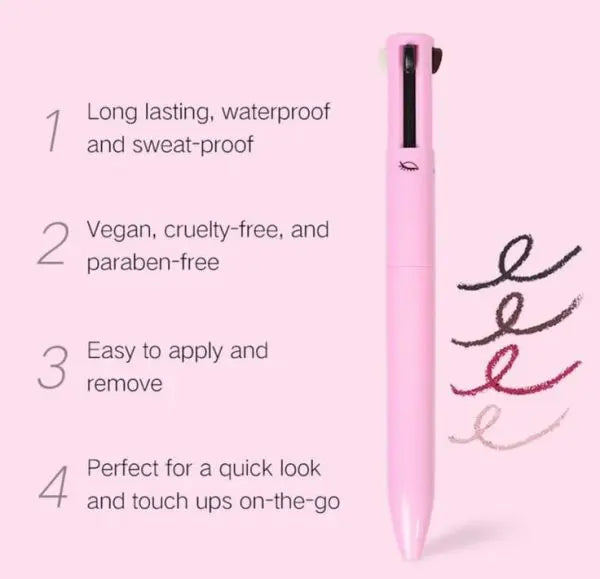 Multi-effect 4 In 1 Eyeliner Eyebrow Pencil Store