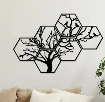 Tree Of Life Wooden Wall Decoration. Store