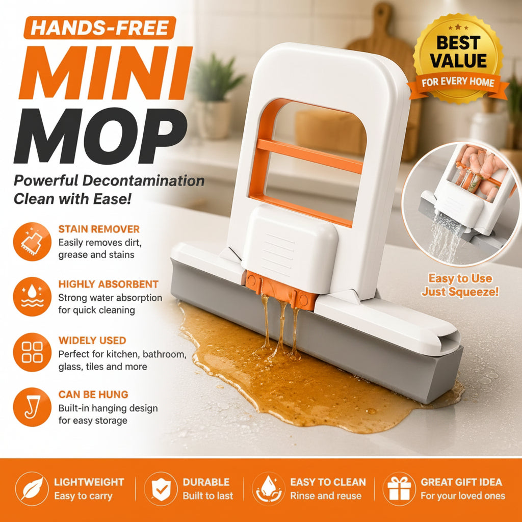 Smart Mini Mop  Small Size but quick Cleaning