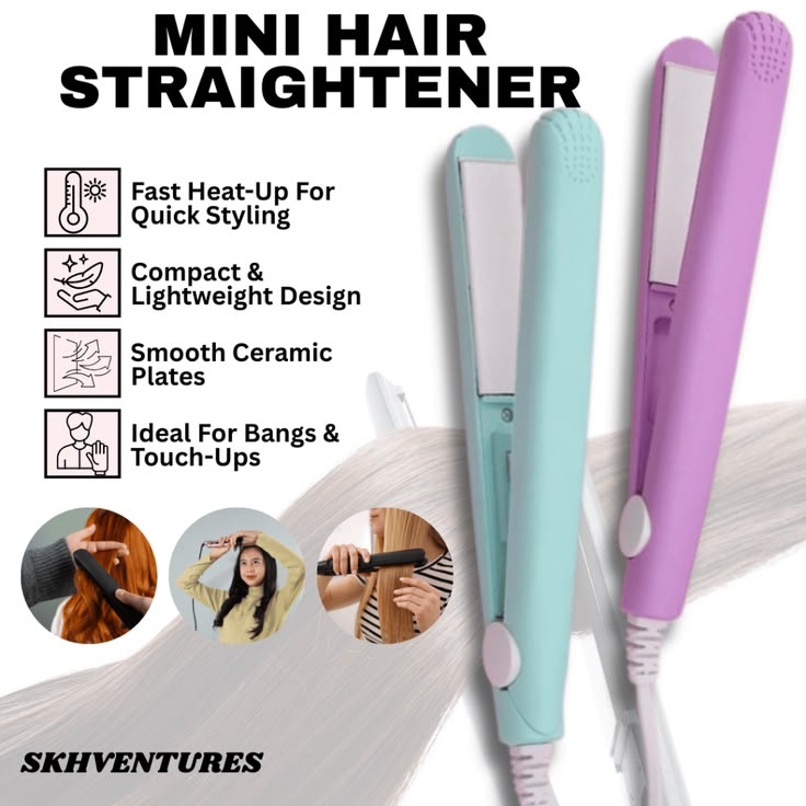 Mini Hair Straightener