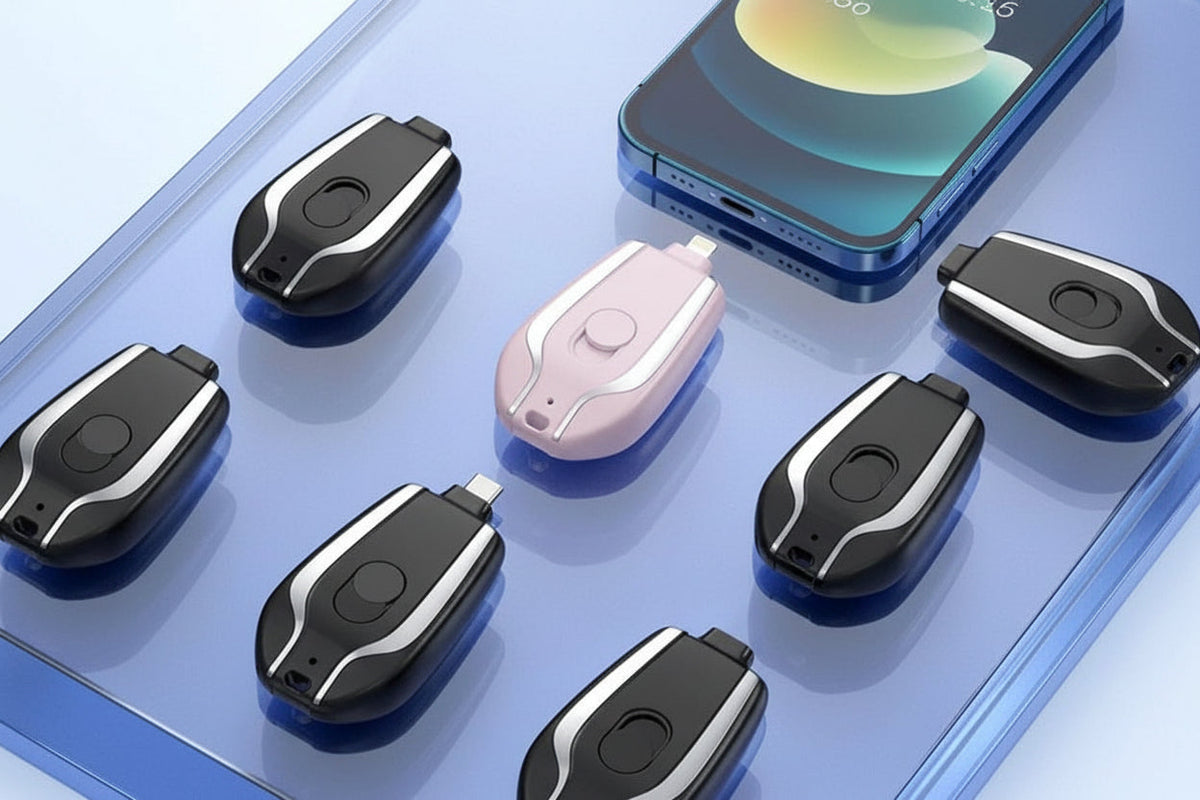 Mini Keychain Fast Phone Charger