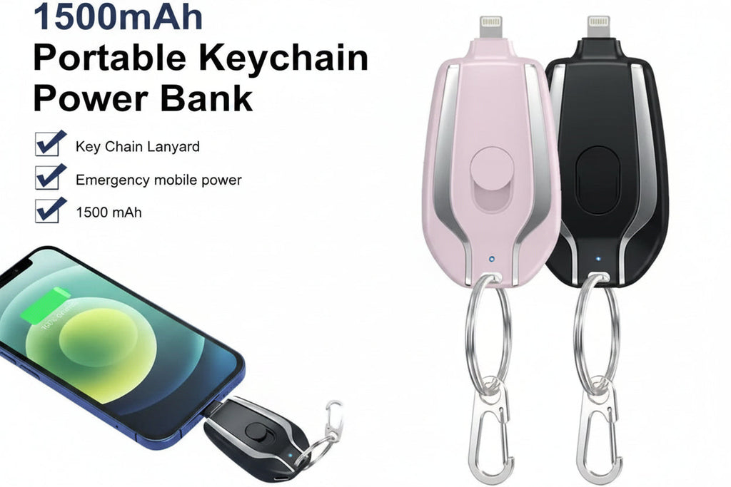 Mini Keychain Fast Phone Charger