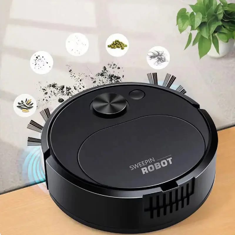 Mini Robot Vacuum – Automatic Smart Floor Sweeper