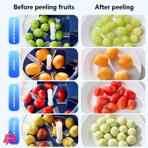 Automatic Electric Peeler – Hands-Free Fruit & Vegetable Peeler