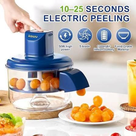 Automatic Electric Peeler – Hands-Free Fruit & Vegetable Peeler
